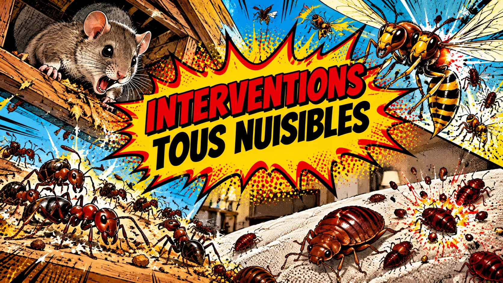 Interventions tous nuisibles
